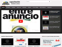 Tablet Screenshot of entreanuncio.net